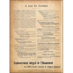 L'ILLUSTRÉ UNIVERSEL |Premier Numéro 2