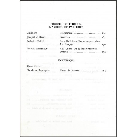 LIGNES |Premier Numéro