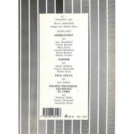 LIGNES |Premier Numéro