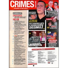 CRIMES MAGAZINE |Premier Numéro 2