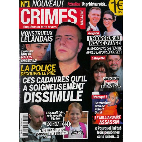 CRIMES MAGAZINE |Premier Numéro