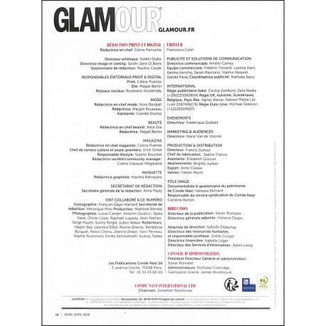 GLAMOUR |Premier Numéro