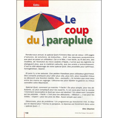 UNIVERS MAC |Premier Numéro