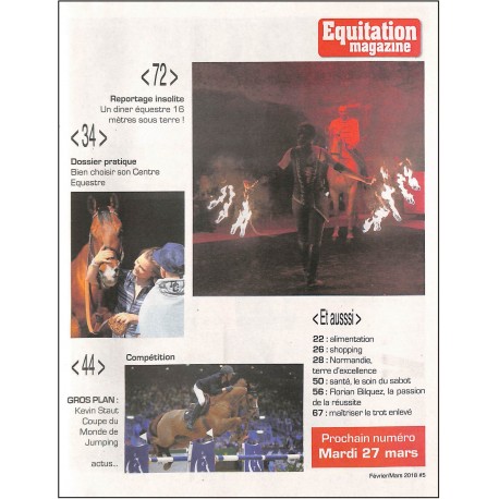 EQUITATION MAGAZINE |Premier Numéro
