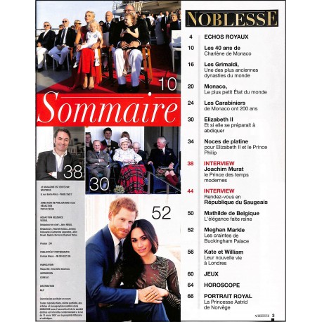 NOBLESSE |Premier Numéro