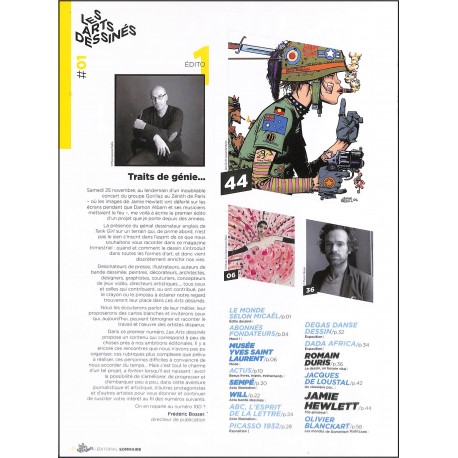 LES ARTS DESSINÉS |Premier Numéro