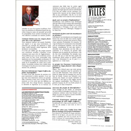 Le moniteur des VILLES |Premier Numéro