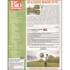 BIO & ÉCOLOGIE MAGAZINE |Premier Numéro 2