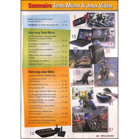 TESTS MICRO & JEUX VIDÉO |Premier Numéro