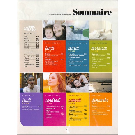 AIME ET FAIS CE QUE TU VEUX |Premier Numéro