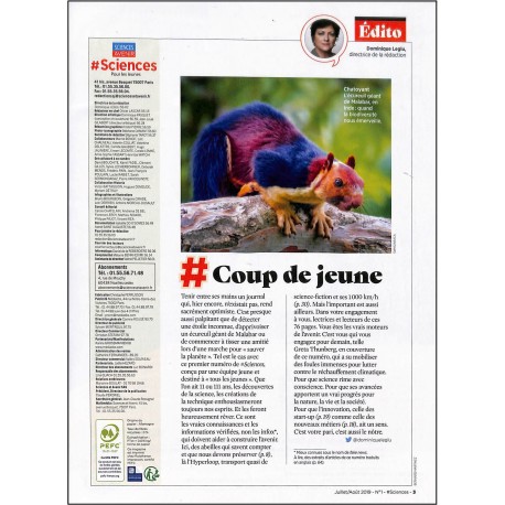 SCIENCES |Premier Numéro