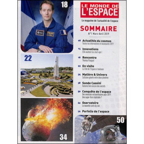 LE MONDE DE L'ESPACE |Premier Numéro