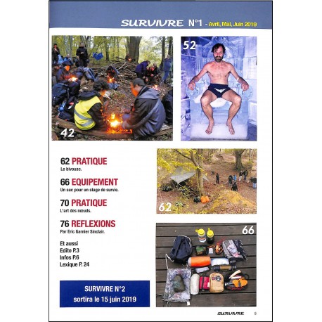 SURVIVRE |Premier Numéro