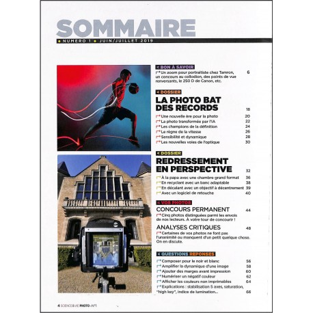 SCIENCE & VIE PHOTO |Premier Numéro
