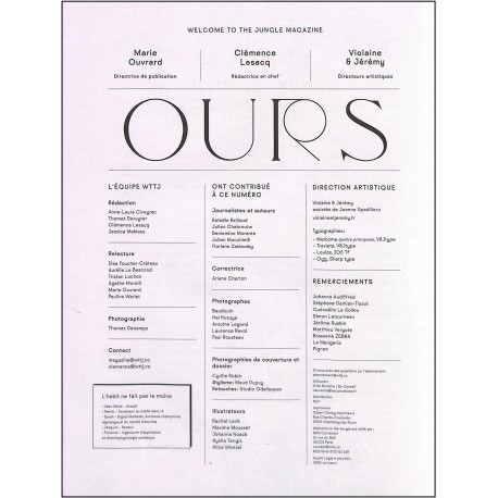 WELCOME TO THE JUNGLE |Premier Numéro