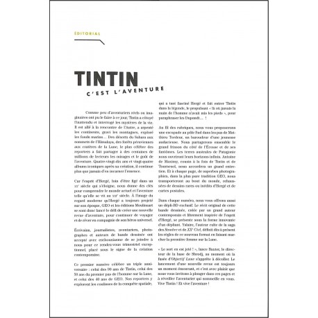 TINTIN C'EST L'AVENTURE |Premier Numéro