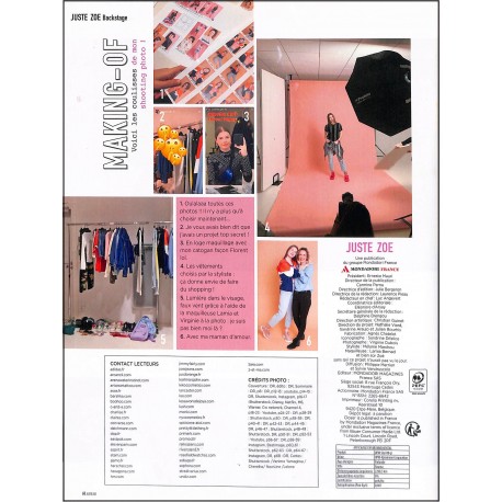 JUSTE ZOE |Premier Numéro