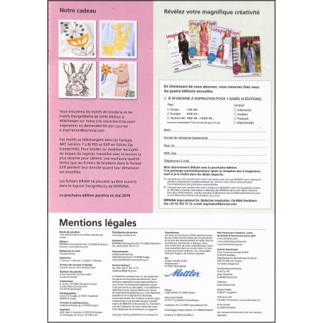 INSPIRATION COUTURE |Premier Numéro