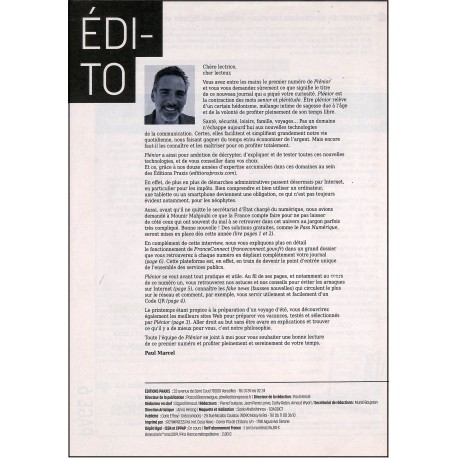 PLENIOR |Premier Numéro