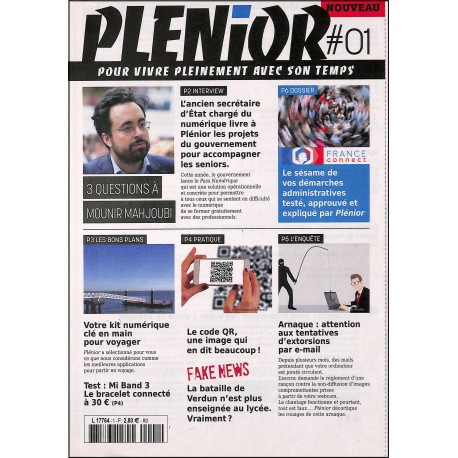 PLENIOR |Premier Numéro