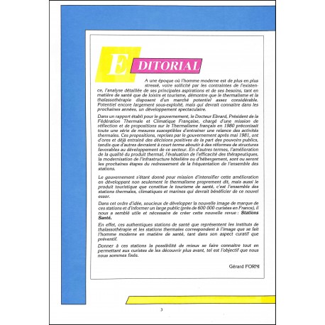 Stations Santé |Premier Numéro