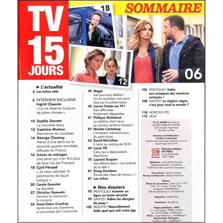 TV 15 JOURS |Premier Numéro