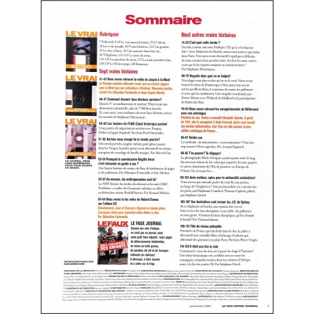 LE VRAI PAPIER JOURNAL |Premier Numéro