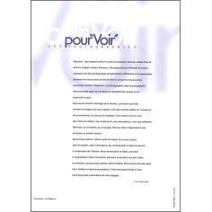 POUR "VOIR" |Premier Numéro 2