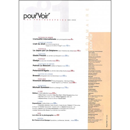 POUR "VOIR" |Premier Numéro