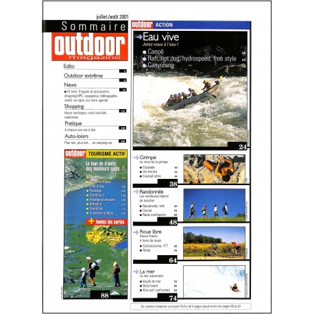 OUTDOOR MAGAZINE |Premier Numéro