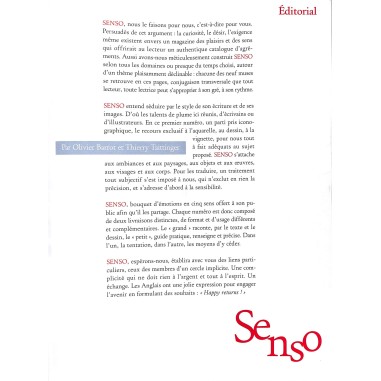 SENSO |Premier Numéro