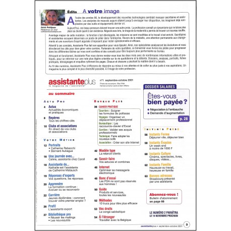 ASSISTANTE PLUS |Premier Numéro