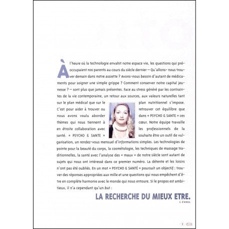 PSYCHO & SANTÉ |Premier Numéro
