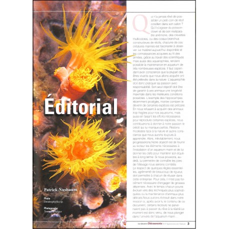 LES DOSSIERS DÉCOUVERTE DE L'AQUARIUM À LA MAISON |Premier Numéro