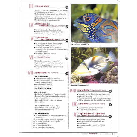 LES DOSSIERS DÉCOUVERTE DE L'AQUARIUM À LA MAISON |Premier Numéro