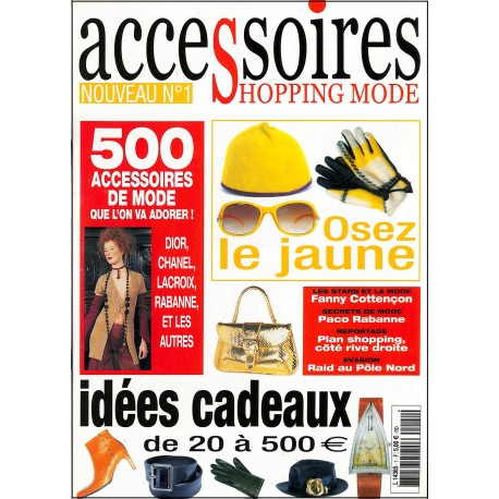 ACCESSOIRES SHOPPING MODE |Premier Numéro