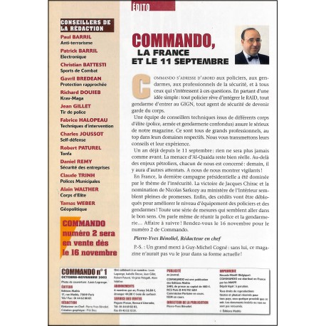 COMMANDO |Premier Numéro