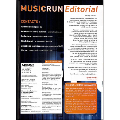 MUSICRUN |Premier Numéro