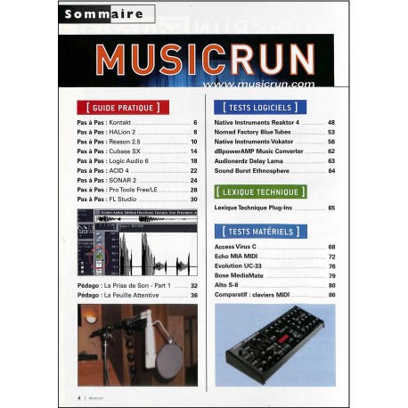 MUSICRUN |Premier Numéro