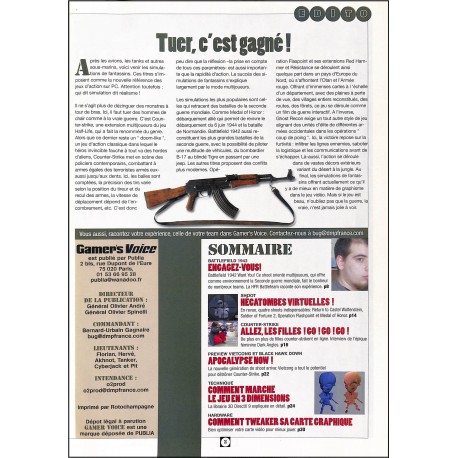 GAMER'S VOICE |Premier Numéro