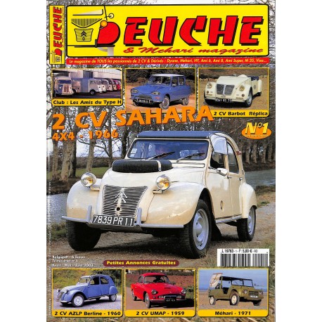 DEUCHE & MEHARI MAGAZINE |Premier Numéro