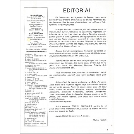 ÉDITION SPÉCIALE |Premier Numéro