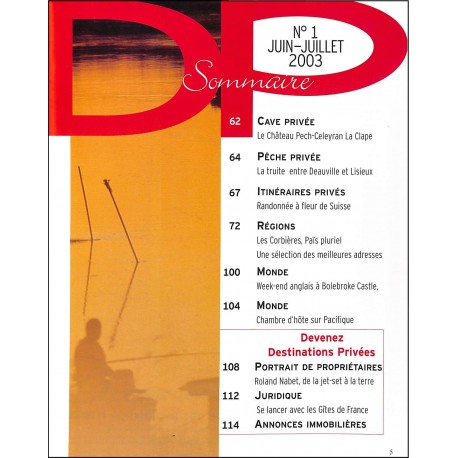 DESTINATIONS PRIVÉES |Premier Numéro