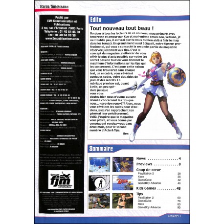 ACTU & TIPS |Premier Numéro