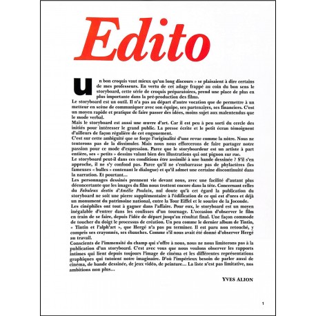 STORY BOARD |Premier Numéro