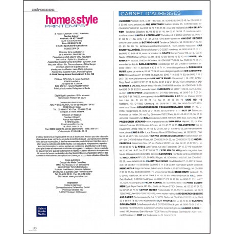 HOME & STYLE PRINTEMPS |Premier Numéro