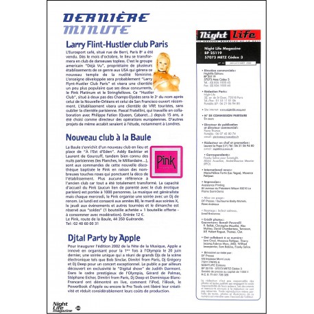 NIGHT LIFE |Premier Numéro