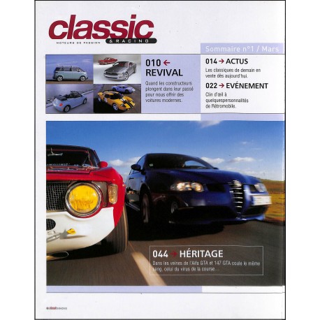 CLASSIC & RACING |Premier Numéro