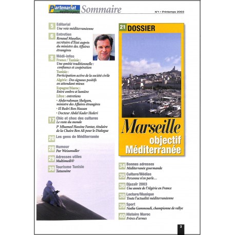 PARTENARIAT MÉDITERRANÉE |Premier Numéro