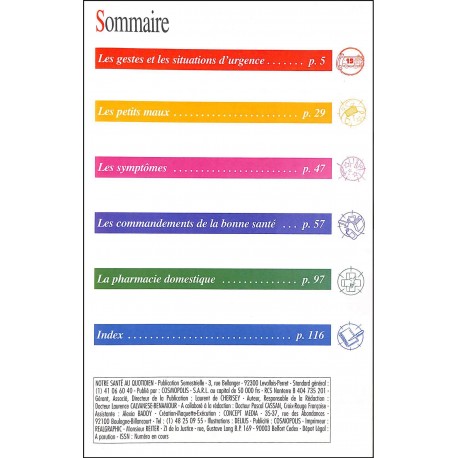 NOTRE SANTÉ AU QUOTIDIEN |Premier Numéro